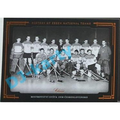 2020 OFS SSČH Mistrovství světa 1938 Československo #HCNT-13 09/20 History of Czech National Teams Cooper