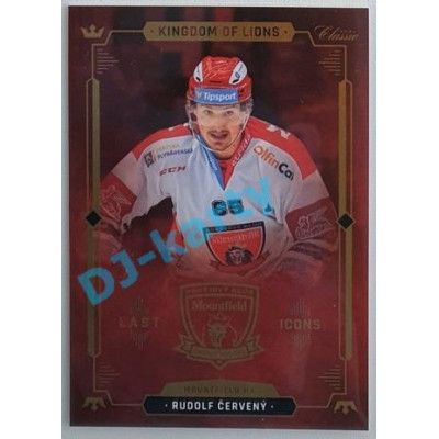 2021 OFS Kingdom of Lions Rudolf Červený #LI-5 Last Icons