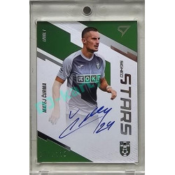 2023/24 Sportzoo Fortuna Liga 2. série #SL1-CU Matej Čurma Signed Stars Level 1 xxx/110