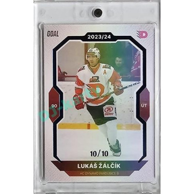 2023/24 Goal cards Chance Liga 1. série #182 Lukáš Žálčík Blue 10/10