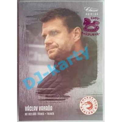 2019/20 OFS Václav Varaďa #18 x/2 Silver Rainbow Expo Pard.
