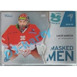 2019/20 OFS Chance liga Lukáš Daneček #MM-LDA xx/15 Masked Men Expo Pard.