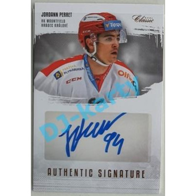 2019/20 OFS Jordann Perret #AS-JPE 17/29 Authentic Signature (Level 1)