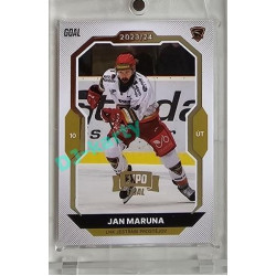 2023/24 Goal cards Chance Liga 2. série #258 Jan Maruna Expo Gold 1of7