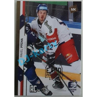 2021 MK reprezentace Pavel Pýcha RC EHT #31 1/5 Expo Gold