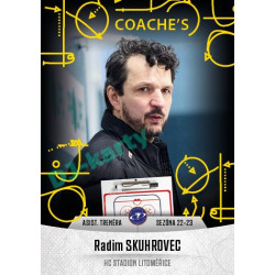 2022/23 Goal Cards Chance Liga 2. série #33 Radim Skuhrovec Coach´s