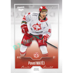 2022/23 Goal Cards Chance Liga 2. série #341 Pavel Matěj Silver 1 of 60