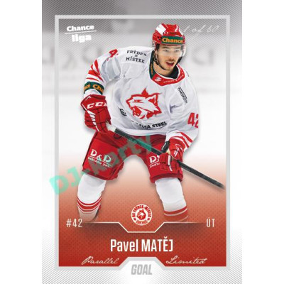 2022/23 Goal Cards Chance Liga 2. série #341 Pavel Matěj Silver 1 of 60