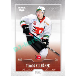 2022/23 Goal Cards Chance Liga 2. série #349 Tomáš Kulhánek Silver 1 of 60
