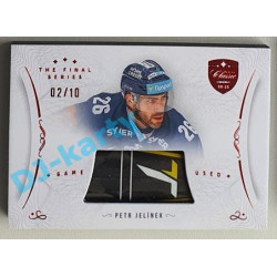 2021/22 OFS The Final Series Petr Jelínek #STI-JEP 02/10 Game Used Stick Red