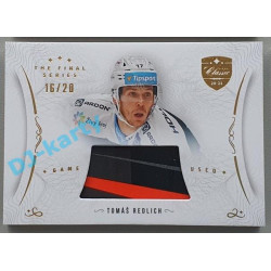 2021/22 OFS The Final Series Tomáš Redlich #STI-RET 16/20 Game Used Stick Gold