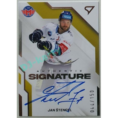 2022/23 Sportzoo ELH 1. série #AS1-ST Jan Štencel Signature level 1 xxx/150