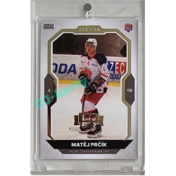 2023/24 Goal cards Chance Liga 2. série #260 Matěj Prčík Expo Gold 1of7