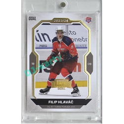 2023/24 Goal cards Chance Liga 2. série #262 Filip Hlaváč Expo Gold 1of7