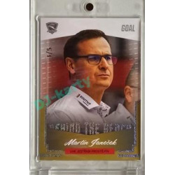 2023/24 Goal cards Chance Liga 2. série #BB-08 Martin Janeček Behind the Bench Parallel 3/5