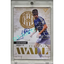 2023/24 Sportzoo Fortuna Liga 2. série #DWS-JP Jakub Pokorný Defensive Wall Auto xx/60