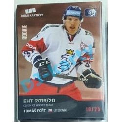 2020 MK reprezentace Tomáš Fořt RC EHT #3 14/25 Red