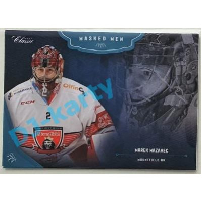 2020/21 OFS 1. série Marek Mazanec #MM-9 Masked Men