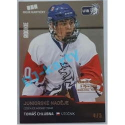 2020 MK reprezentace Tomáš Chlubna #81 4/5 Silver Czech Expo