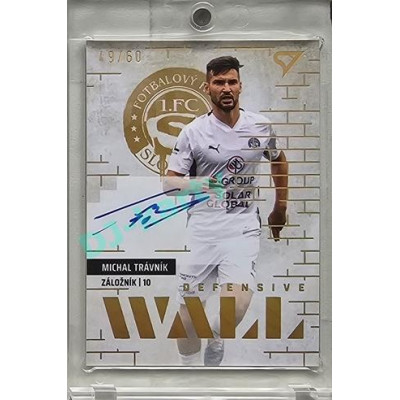 2023/24 Sportzoo Fortuna Liga 2. série #DWS-MT Michal Trávník Defensive Wall Auto xx/60