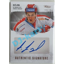 2019/20 OFS Aleš Jergl #AS-AJE 3/6 Authentic Signature Rainbow (Level 1)