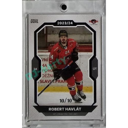 2023/24 Goal cards Chance Liga 1. série #193 Robert Havlát Blue 10/10