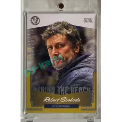 2023/24 Goal cards Chance Liga 2. série #BB-16 Robert Svoboda Behind the Bench Parallel 3/5