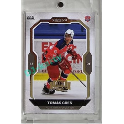 2023/24 Goal cards Chance Liga 2. série #267 Tomáš Gřeš Expo Gold 1of7