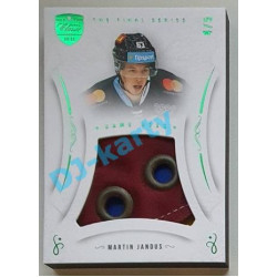 2021/22 OFS The Final Series Martin Jandus #JER-MJ 4/5 Game Used Jersey Emerald
