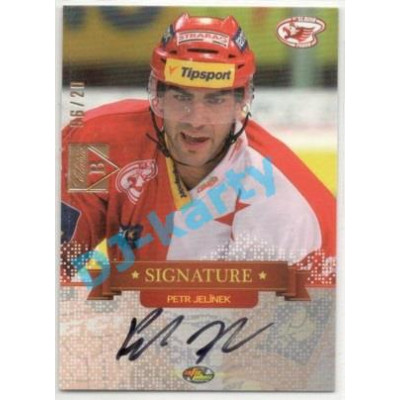 2021/22 OFS The Final Series Petr Jelínek #SIGN35 06/20 Bonus Signature 13/14 OFS Signature