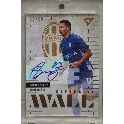 2023/24 Sportzoo Fortuna Liga 2. série #DWS-SU Marek Suchý Defensive Wall Auto xx/60