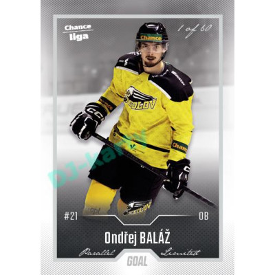 2022/23 Goal Cards Chance Liga 1. série #034 Ondřej Baláž