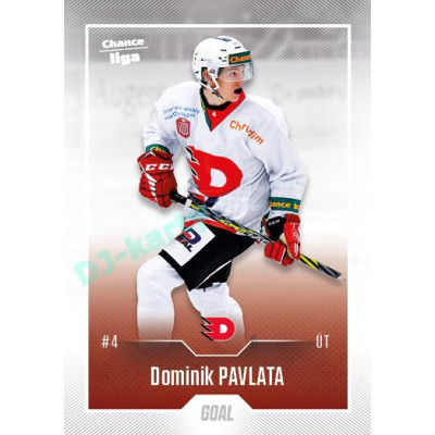 2022/23 Goal Cards Chance Liga 2. série #350 Dominik Pavlata