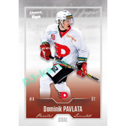 2022/23 Goal Cards Chance Liga 2. série #350 Dominik Pavlata Silver 1 of 60