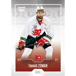 2022/23 Goal Cards Chance Liga 2. série #351 Tomáš Zeman