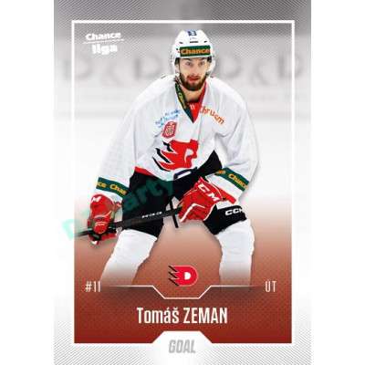 2022/23 Goal Cards Chance Liga 2. série #351 Tomáš Zeman