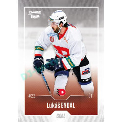 2022/23 Goal Cards Chance Liga 2. série #354 Lukáš Endál