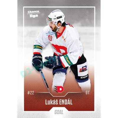 2022/23 Goal Cards Chance Liga 2. série #354 Lukáš Endál