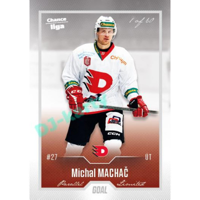 2022/23 Goal Cards Chance Liga 2. série #355 Michal Machač Silver 1 of 60