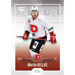 2022/23 Goal Cards Chance Liga 2. série #357 Martin Belluš