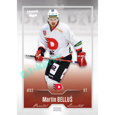 2022/23 Goal Cards Chance Liga 2. série #357 Martin Belluš Silver 1 of 60