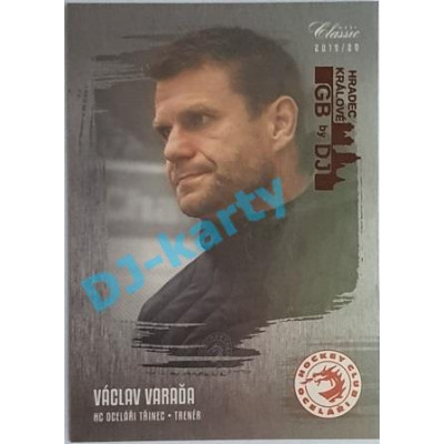 2019/20 OFS Václav Varaďa #18 Silver Rainbow GBbyDJ