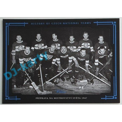 2021/22 OFS The Final Series Příprava na Mistrovství světa 1947 #HCNT-14 1/9 History of Czech National Teams