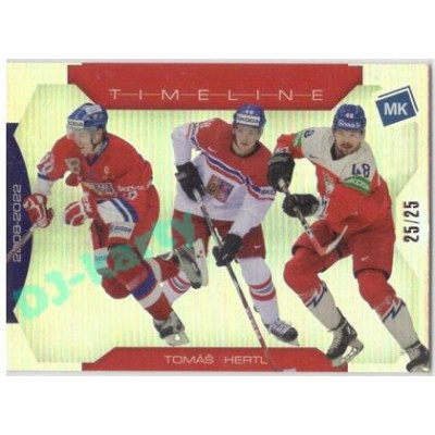 2021/22 MK reprezentace #TL-TH Tomáš Hertl Timeline Rainbow 25/25