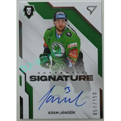 2022/23 Sportzoo ELH 1. série #AS1-AJ Adam Jánošík Signature level 1 xxx/150