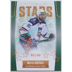 2022/23 Goal Cards Chance Liga 1. série #ST-6 Martin Dočekal Chance Liga Stars Parallel 05/49