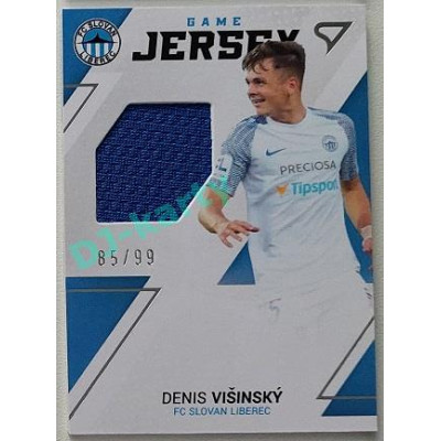 2022/23 Sportzoo Fortuna Liga 2. série #GJ-VI Denis Višinský Game Jersey 85/99