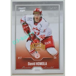 2022/23 Goal Cards Chance Liga 2. série #332 David Homola Expo Silver 1 of 3
