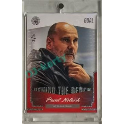 2023/24 Goal cards Chance Liga 2. série #BB-21 Pavel Kolařík Behind the Bench Parallel 3/5