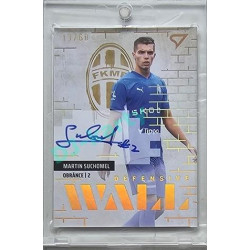 2023/24 Sportzoo Fortuna Liga 2. série #DWS-MS Martin Suchomel Defensive Wall Auto xx/60
